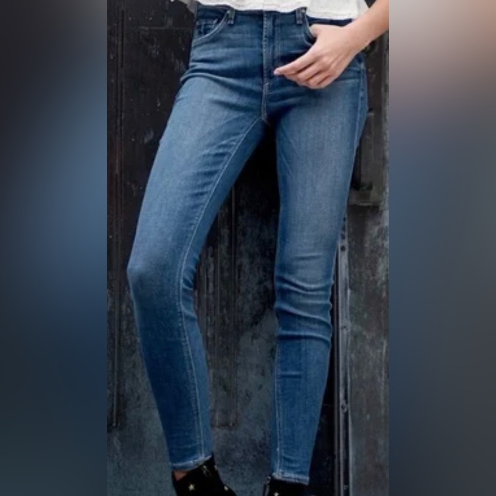 MCGUIRE Pirelli Ankle Roll Denim Jeans. Excellent Condition! Size 25